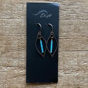 Sterling Silver Turquoise Earrings by Drift Designs
